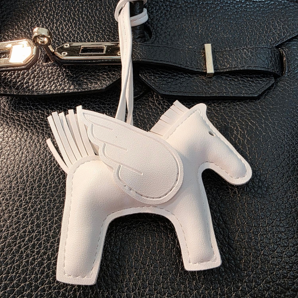 SALE!! White Pegasus Bag Charm